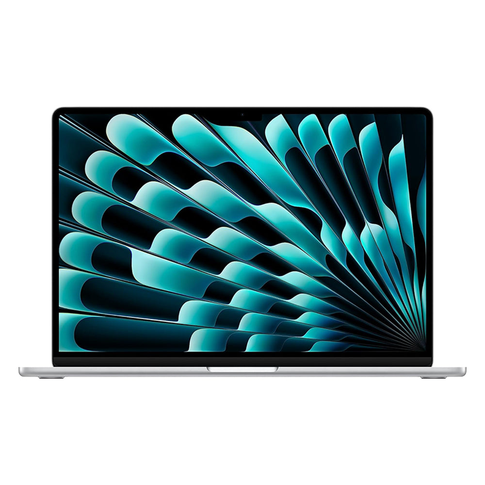 Apple MacBook Air 15, вид спереди на белом фоне