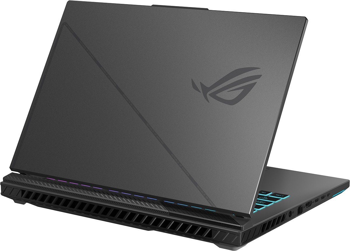 ASUS ROG Strix G16, вид сзади