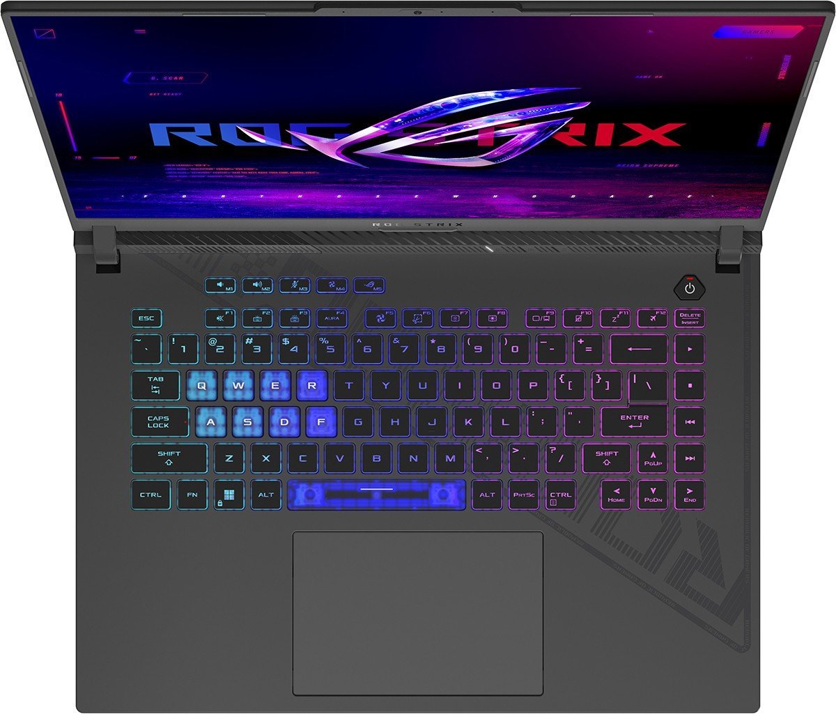 ASUS ROG Strix G16, вид сбоку